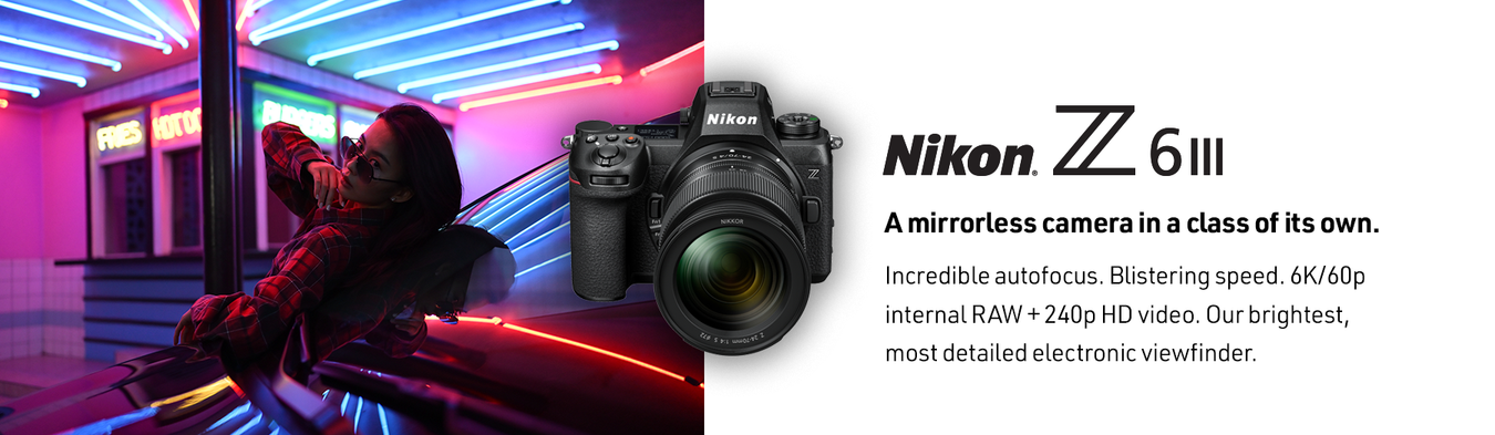 Nikon Z6 III Mirrorless Cameras