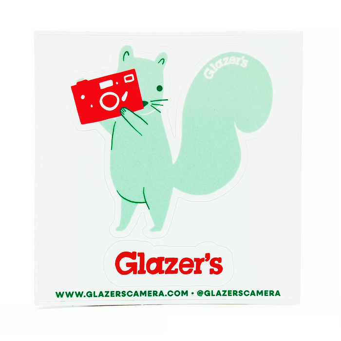 Glazer's Sticker - Squirrel Taking Photos