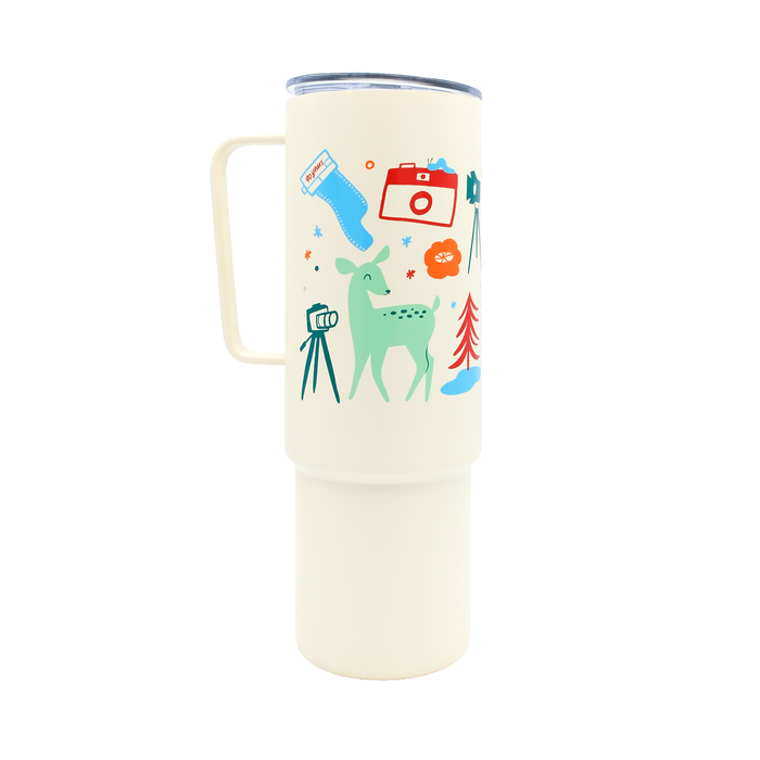 Miir 32oz All Day Straw Cup with Glazer's Animal Collage