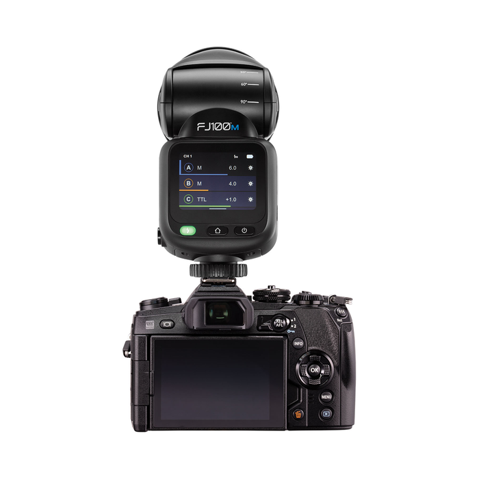 Westcott FJ100 M Touchscreen Speedlight Flash with Multi-Brand Camera Mount (100Ws)