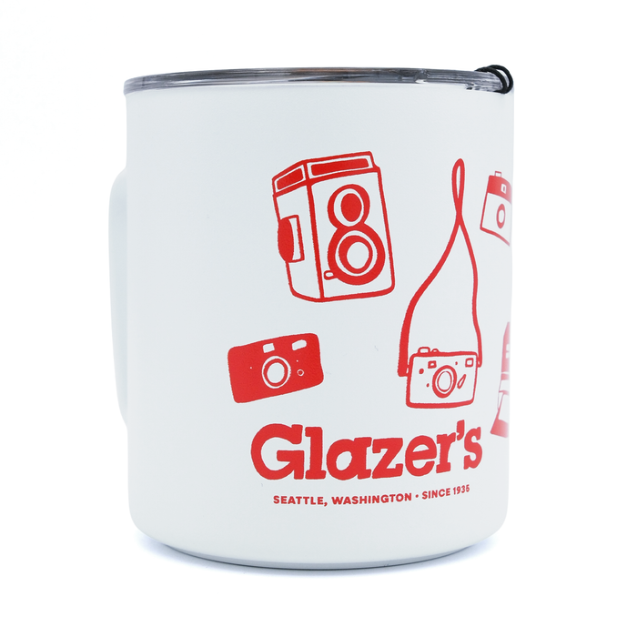 Miir 12oz Camp Cup with Glazer's Camera Collage