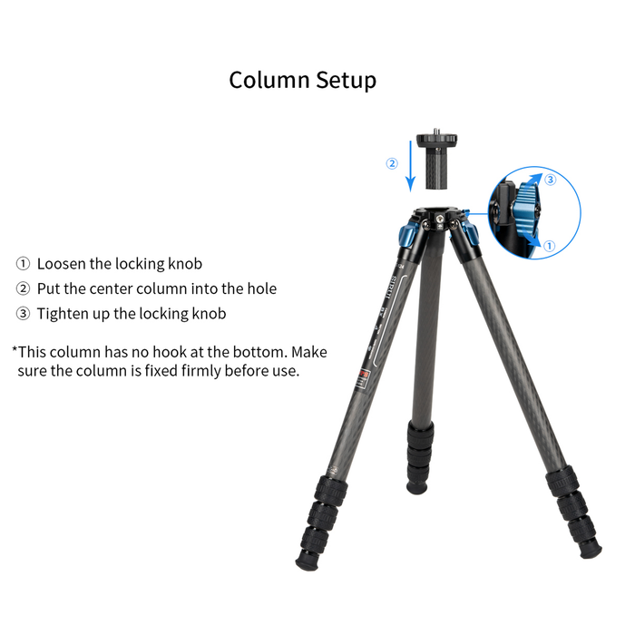 Sirui ST-Z Short Center Column for ST-124/ST-125 Tripod