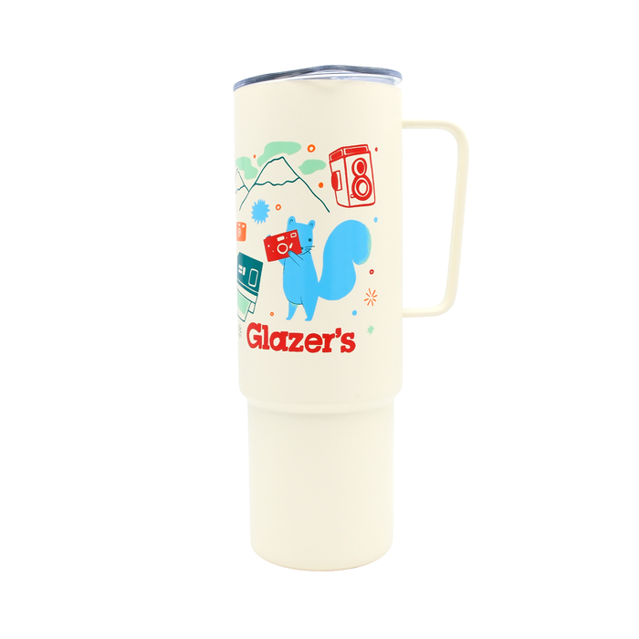 Miir 32oz All Day Straw Cup with Glazer's Animal Collage