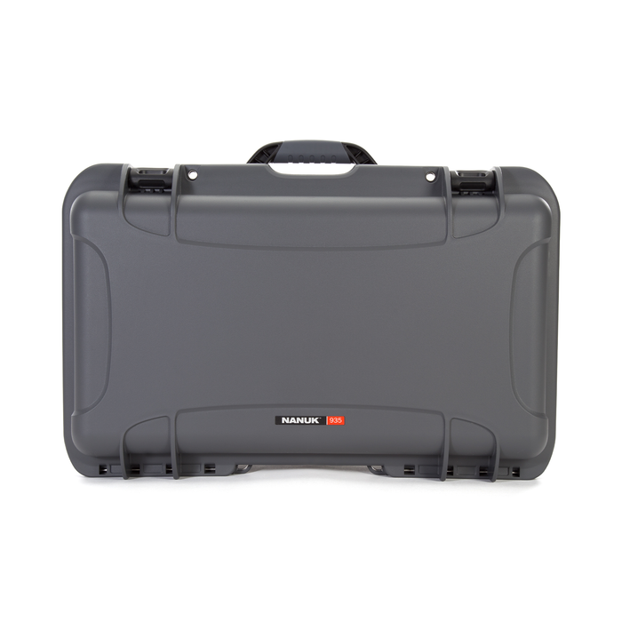 Nanuk 935 Wheeled Pro Photo Kit Protective Case with Padded Dividers & Lid Organizer - Graphite