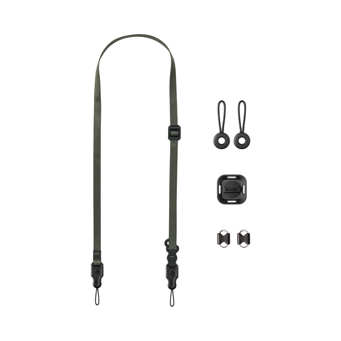Wandrd Magnetic Camera Strap Lite, 29-51.13" - Wasatch Green