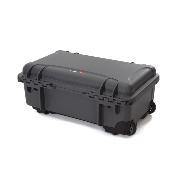Nanuk 935 Wheeled Protective Case with Custom DSLR Foam & Lid Organizer - Graphite