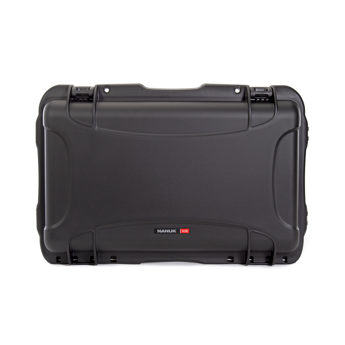 Nanuk 938 Wheeled Protective Case with Cubed Foam & Lid Foam - Black