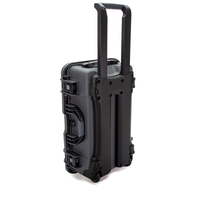 Nanuk 935 Wheeled Protective Case with Custom DSLR Foam & Lid Organizer - Graphite