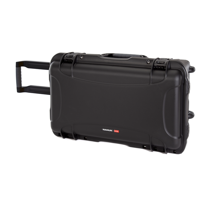Nanuk 938 Wheeled Protective Case with Cubed Foam & Lid Foam - Black
