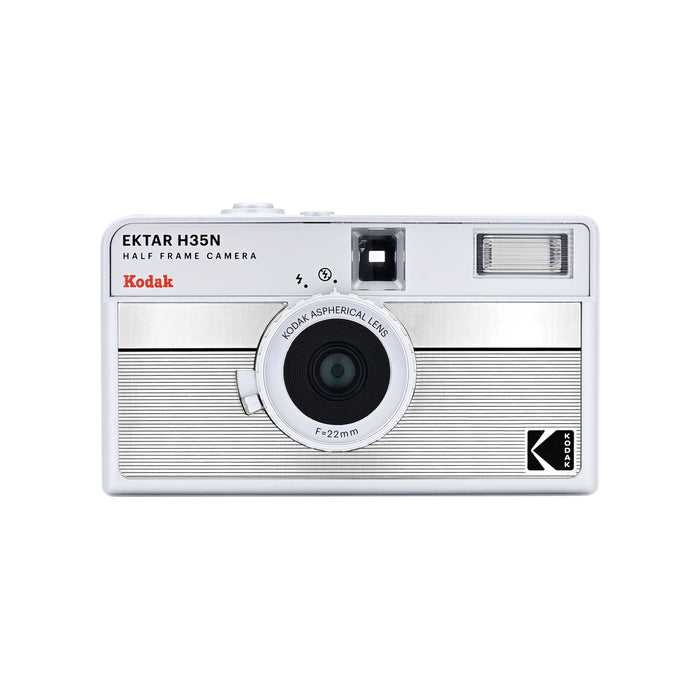 Kodak Ektar H35N Half-Frame Film Camera - Striped Silver