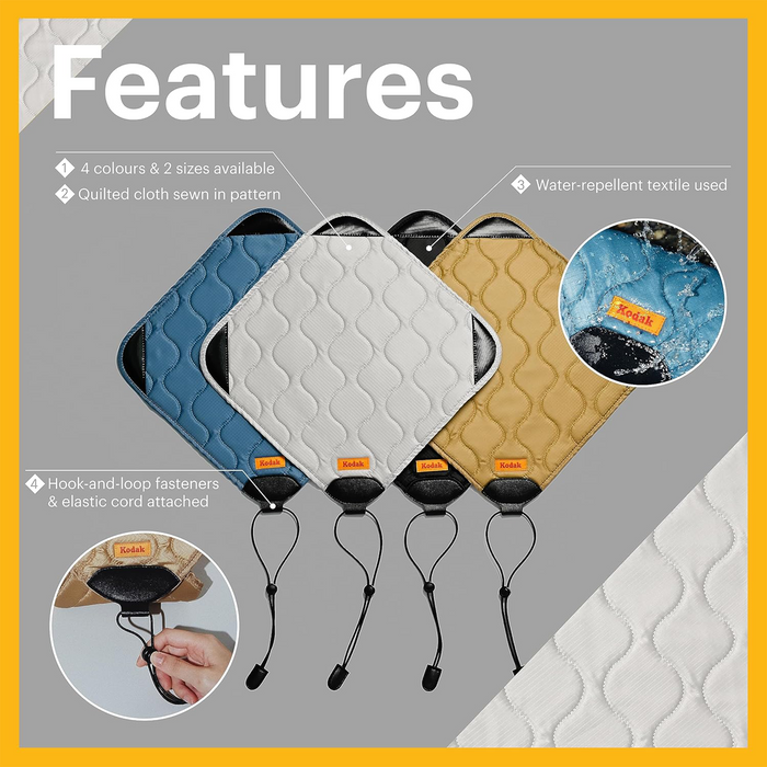 Kodak Camera Wrap, Medium - Blue