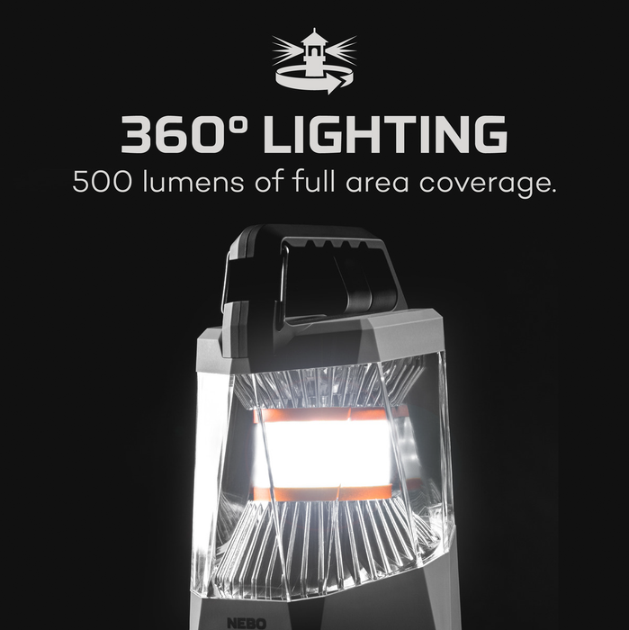 Nebo Galileo 500 Flex Rechargeable Lantern & Power Bank