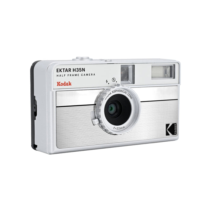 Kodak Ektar H35N Half-Frame Film Camera - Striped Silver