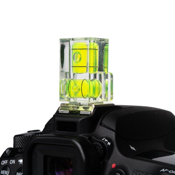 Negative Supply Two Axis Hot Shoe Bubble Level