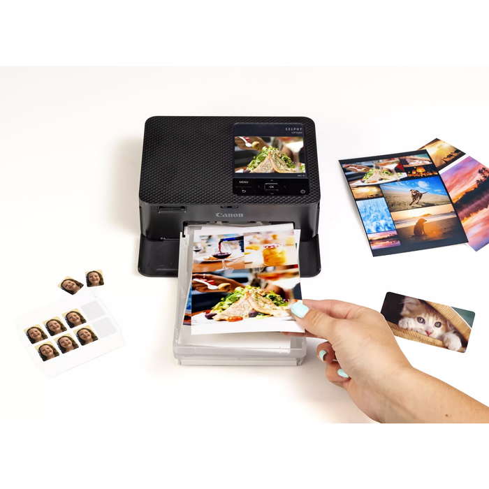 Canon Selphy CP1500 Wireless Compact Photo Printer - White