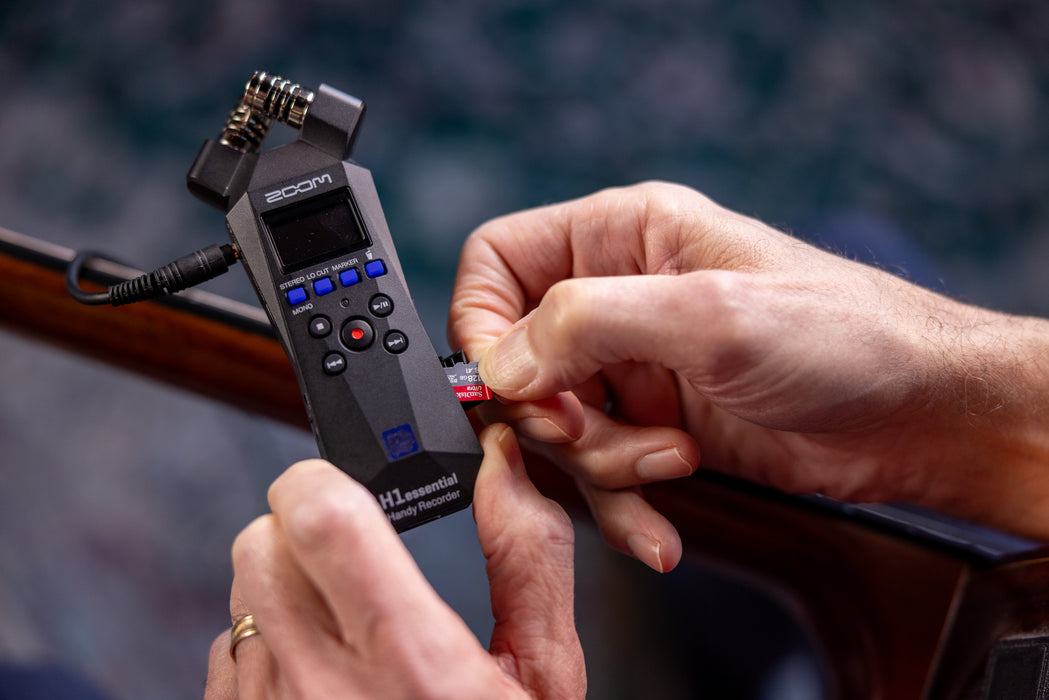 Zoom H1essential 32-Bit Float Handy Recorder
