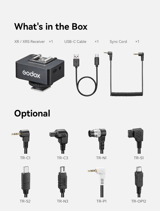 Godox XR TTL Wireless Receiver for Nikon/Canon
