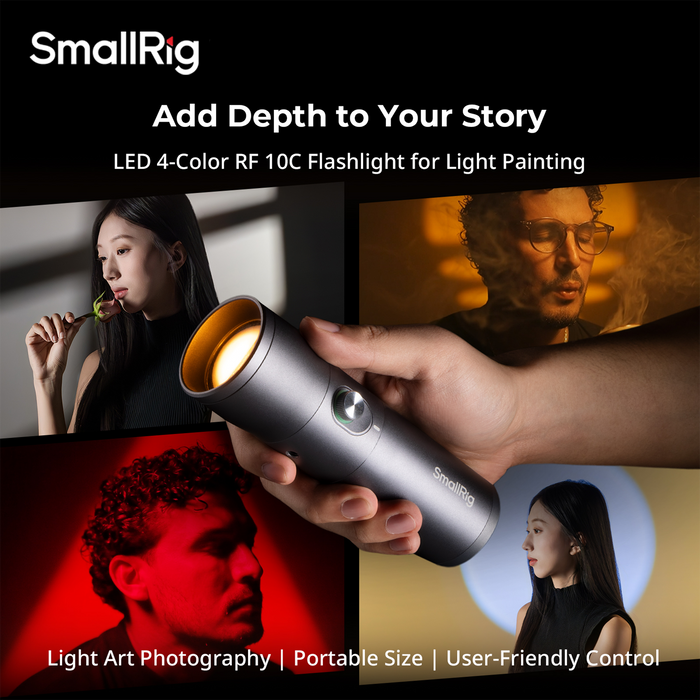 SmallRig RF 10C Portable Zoom LED Video Light