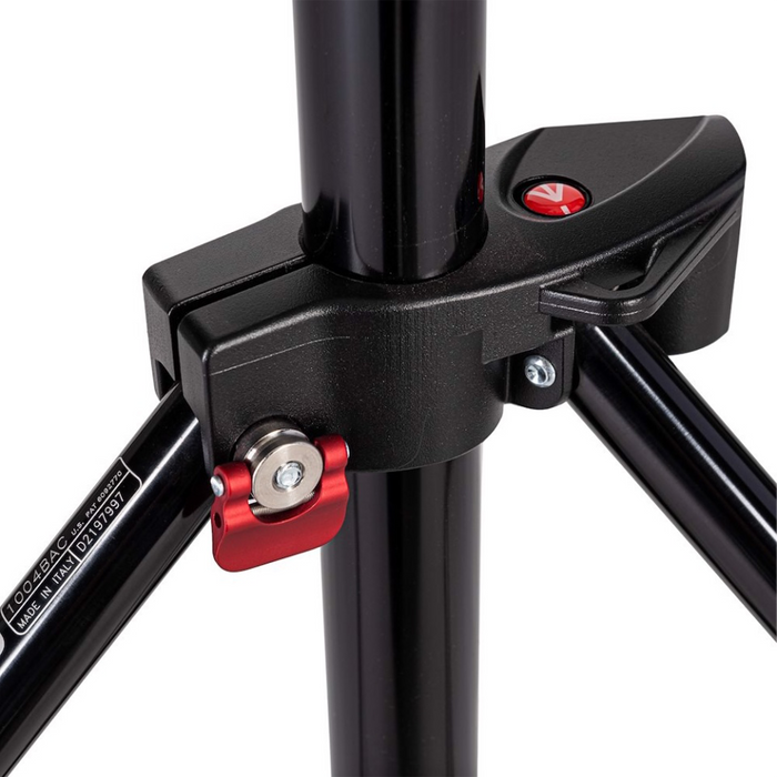 Manfrotto 1004BAC-3 Air Cushioned Aluminium Photo Master Stand, Black - 3 Pack