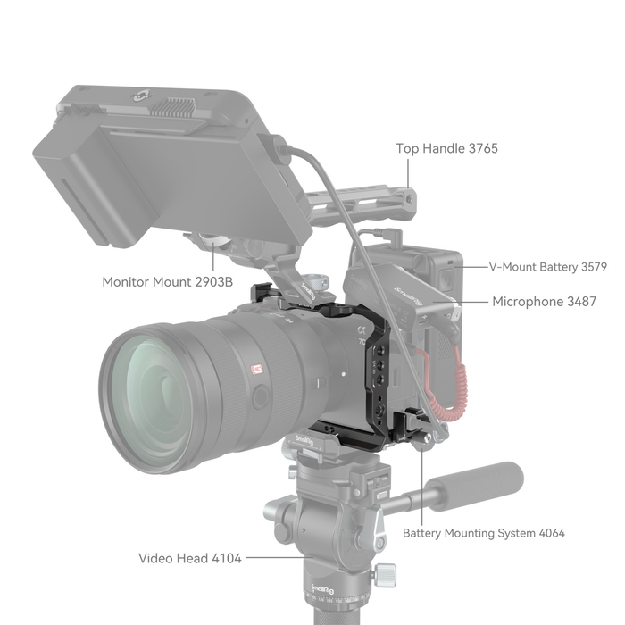 SmallRig Camera Cage Kit for Sony a7C II & 7CR 4422