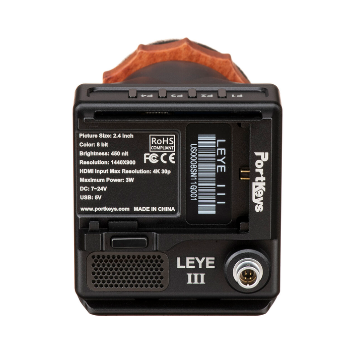 Portkeys LEYE III 4K HDMI 2.4" LCD Electronic Viewfinder