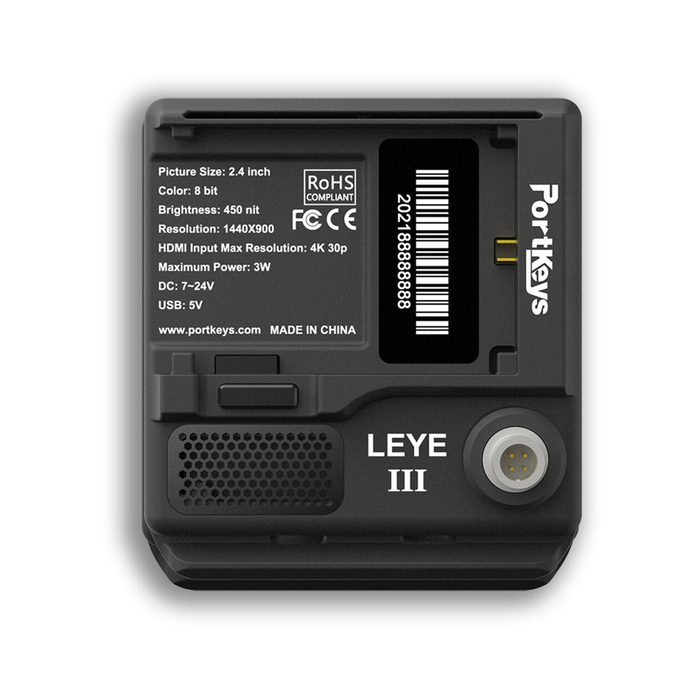Portkeys LEYE III 4K HDMI 2.4" LCD Electronic Viewfinder