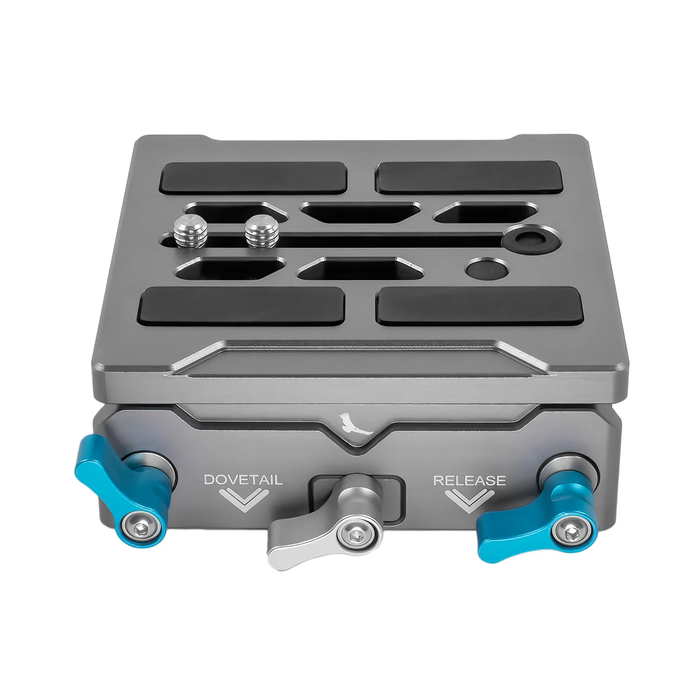 Kondor Blue Universal LWS ARRI Bridge Plate for ARRI, RED, URSA, C70, VENICE - Space Gray