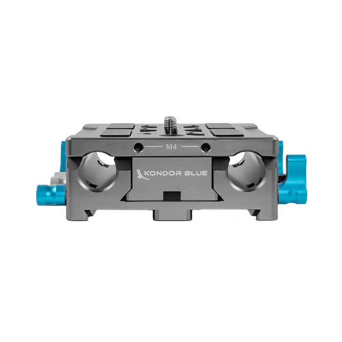 Kondor Blue Universal LWS ARRI Bridge Plate for ARRI, RED, URSA, C70, VENICE - Space Gray