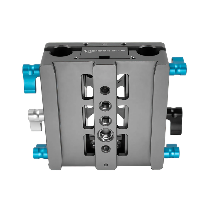 Kondor Blue Universal LWS ARRI Bridge Plate for ARRI, RED, URSA, C70, VENICE - Space Gray