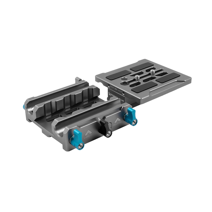 Kondor Blue Universal LWS ARRI Bridge Plate for ARRI, RED, URSA, C70, VENICE - Space Gray