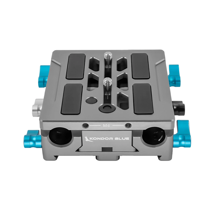Kondor Blue Universal LWS ARRI Bridge Plate for ARRI, RED, URSA, C70, VENICE - Space Gray