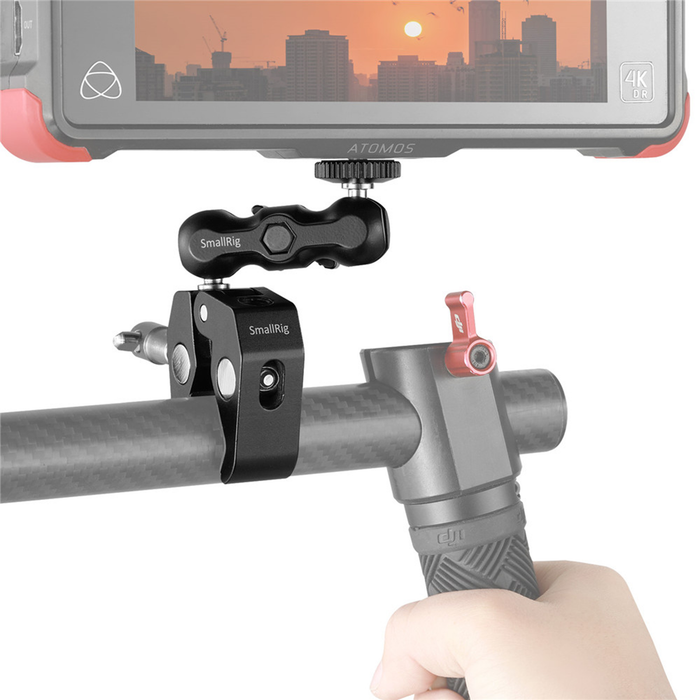 SmallRig Multifunctional Crab-Shaped Clamp with 3.5" Ball Head Magic Arm 2164