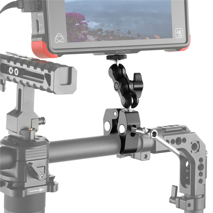 SmallRig Multifunctional Crab-Shaped Clamp with 3.5" Ball Head Magic Arm 2164