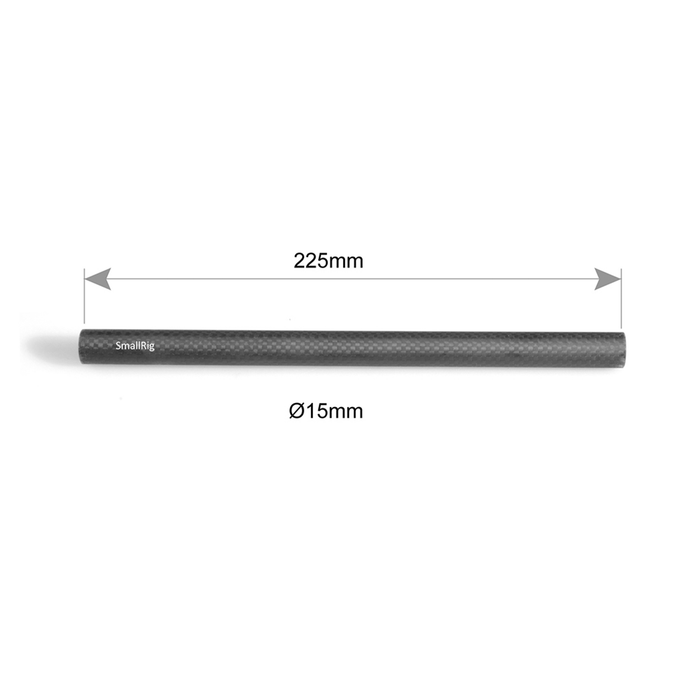 SmallRig 15mm Carbon Fiber Rod Set - 9in 1690