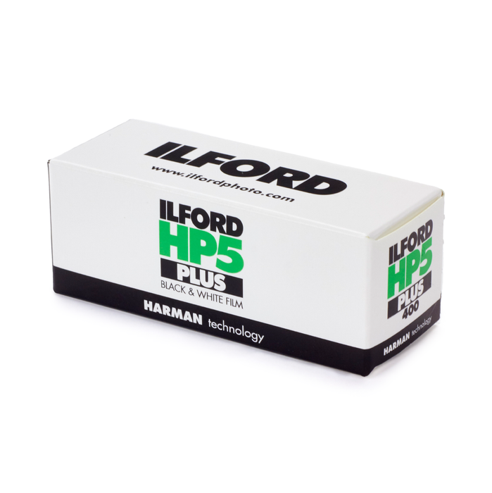Ilford HP5 Plus 400 Black & White Negative - 120 Film, Single Roll