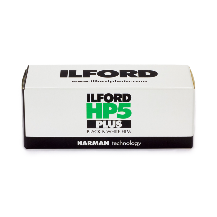 Ilford HP5 Plus 400 Black & White Negative - 120 Film, Single Roll