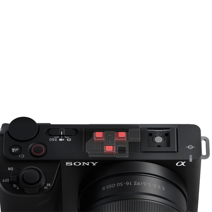 Sony Alpha ZV-E10 II Mirrorless Camera with 16-50mm Lens - Black