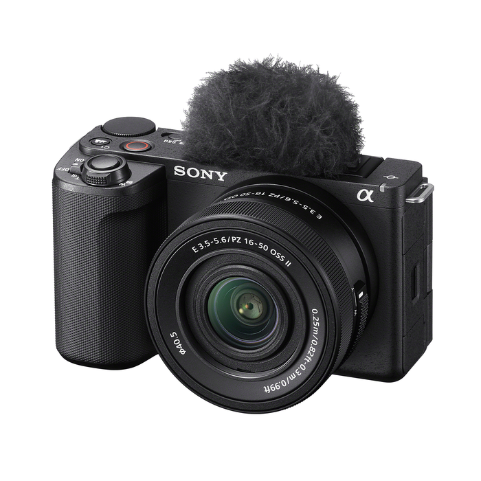 Sony Alpha ZV-E10 II Mirrorless Camera with 16-50mm Lens - Black