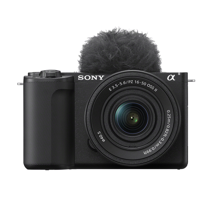 Sony Alpha ZV-E10 II Mirrorless Camera with 16-50mm Lens - Black