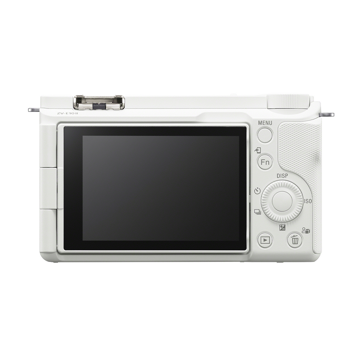 Sony Alpha ZV-E10 II Mirrorless Camera with 16-50mm Lens - White