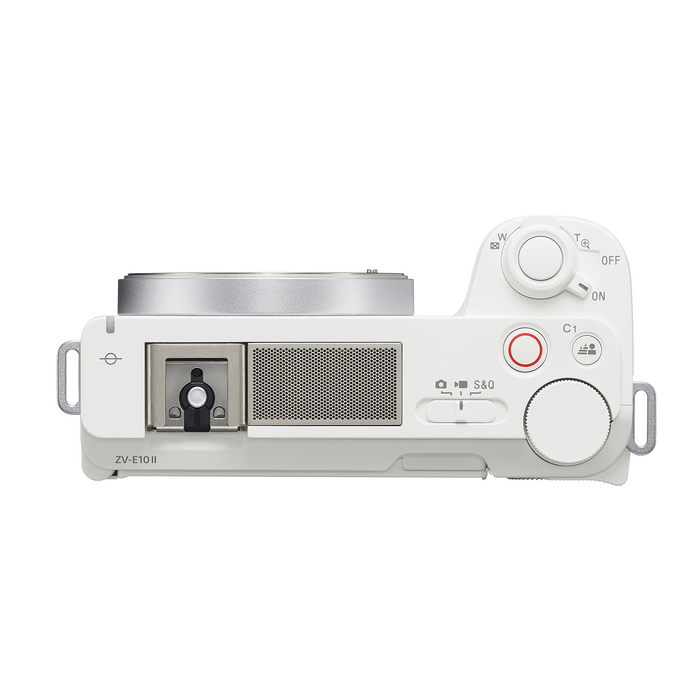 Sony Alpha ZV-E10 II Mirrorless Camera with 16-50mm Lens - White
