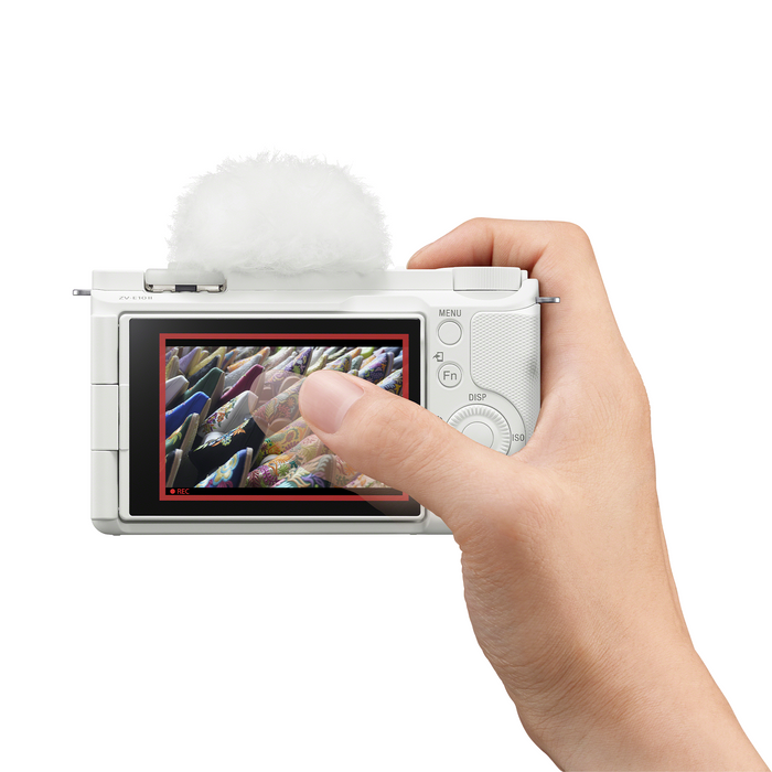 Sony Alpha ZV-E10 II Mirrorless Camera with 16-50mm Lens - White