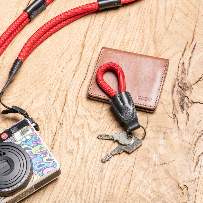 Cooph Leica Rope Key Chain - Red
