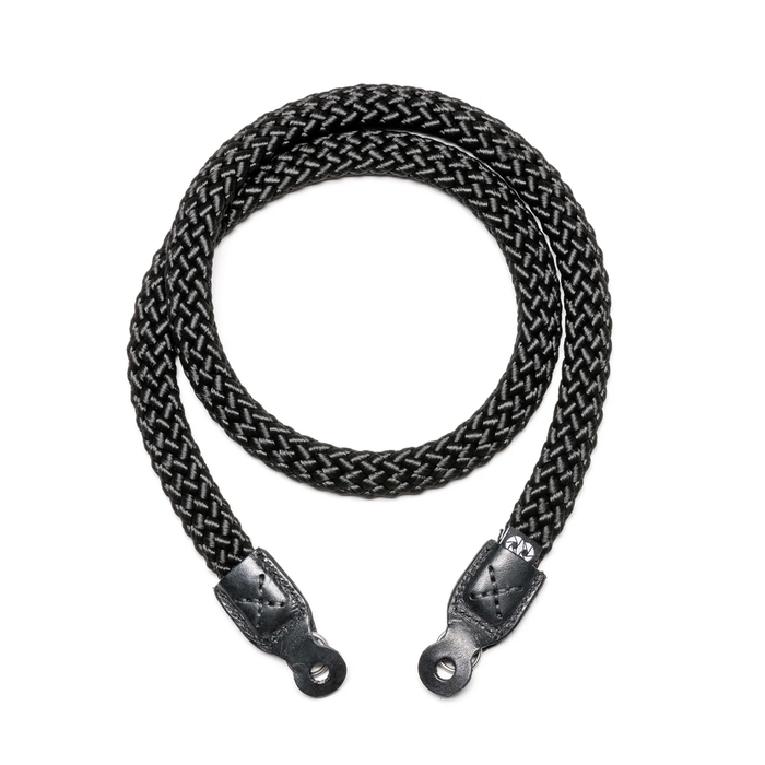Cooph Braided Camera Strap with Split Ring, 49.2" (125cm) - Black