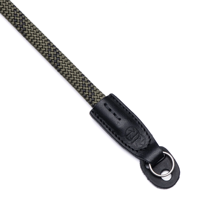 Cooph Rope Camera Strap with Split Ring, 39.4" (100cm) - Duotone Olive