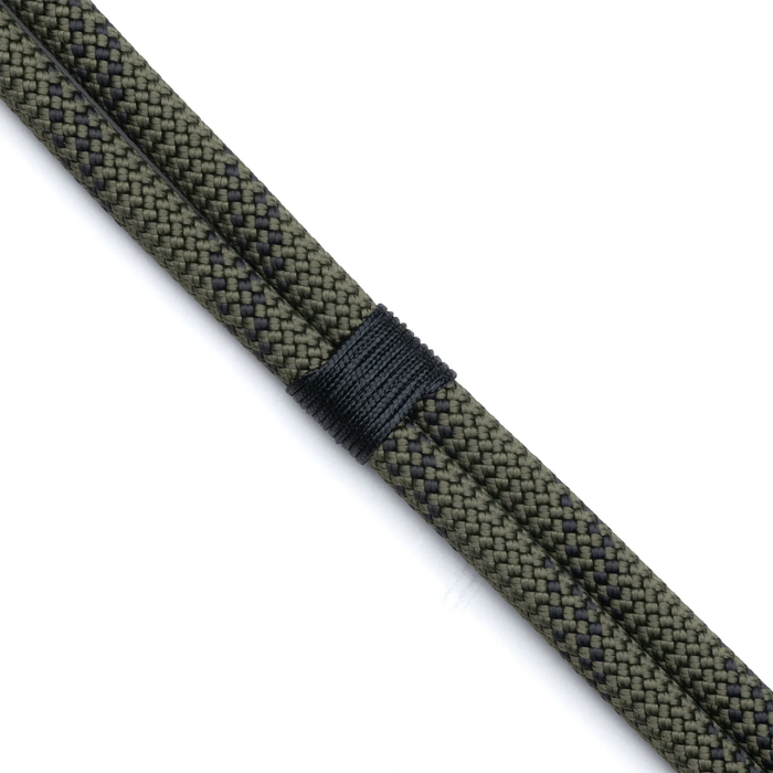 Cooph Double Rope Camera Strap with Split Ring, 45.3" (115cm) - Duotone Olive
