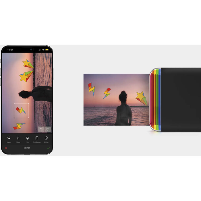Polaroid Hi-Print 2x3" Pocket Photo Printer Generation 2 - White