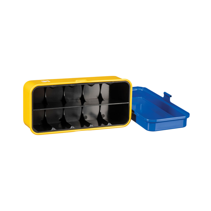 Kodak Steel Film Case, 120/35mm - Blue/Yellow