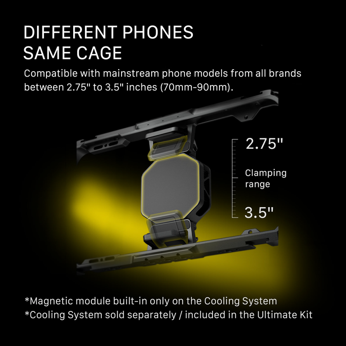 Tilta Khronos Universal Smartphone Case Creator Kit - Space Gray