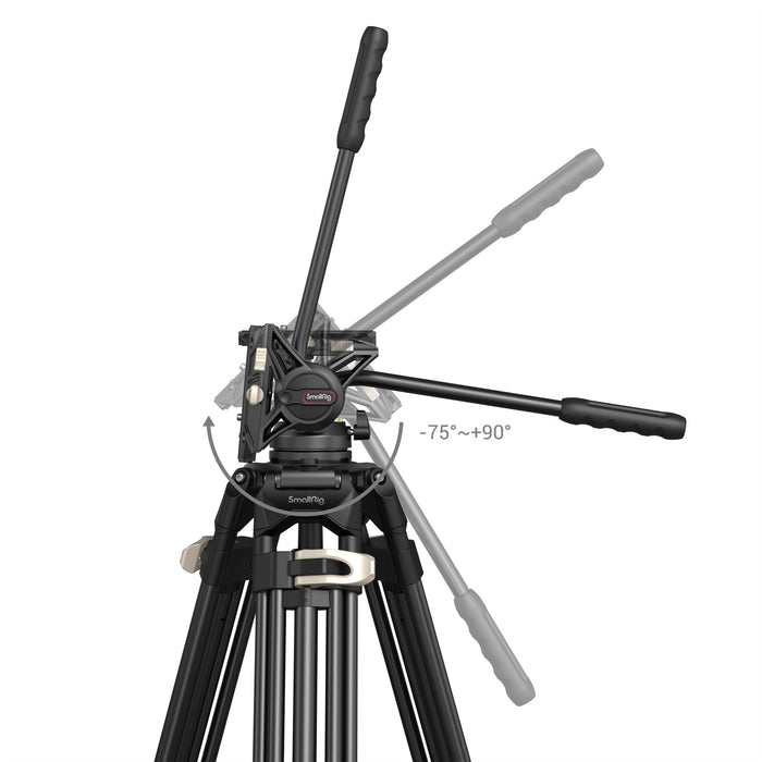 SmallRig AD-01 V2 Heavy-Duty Tripod with Fluid Head 3751B